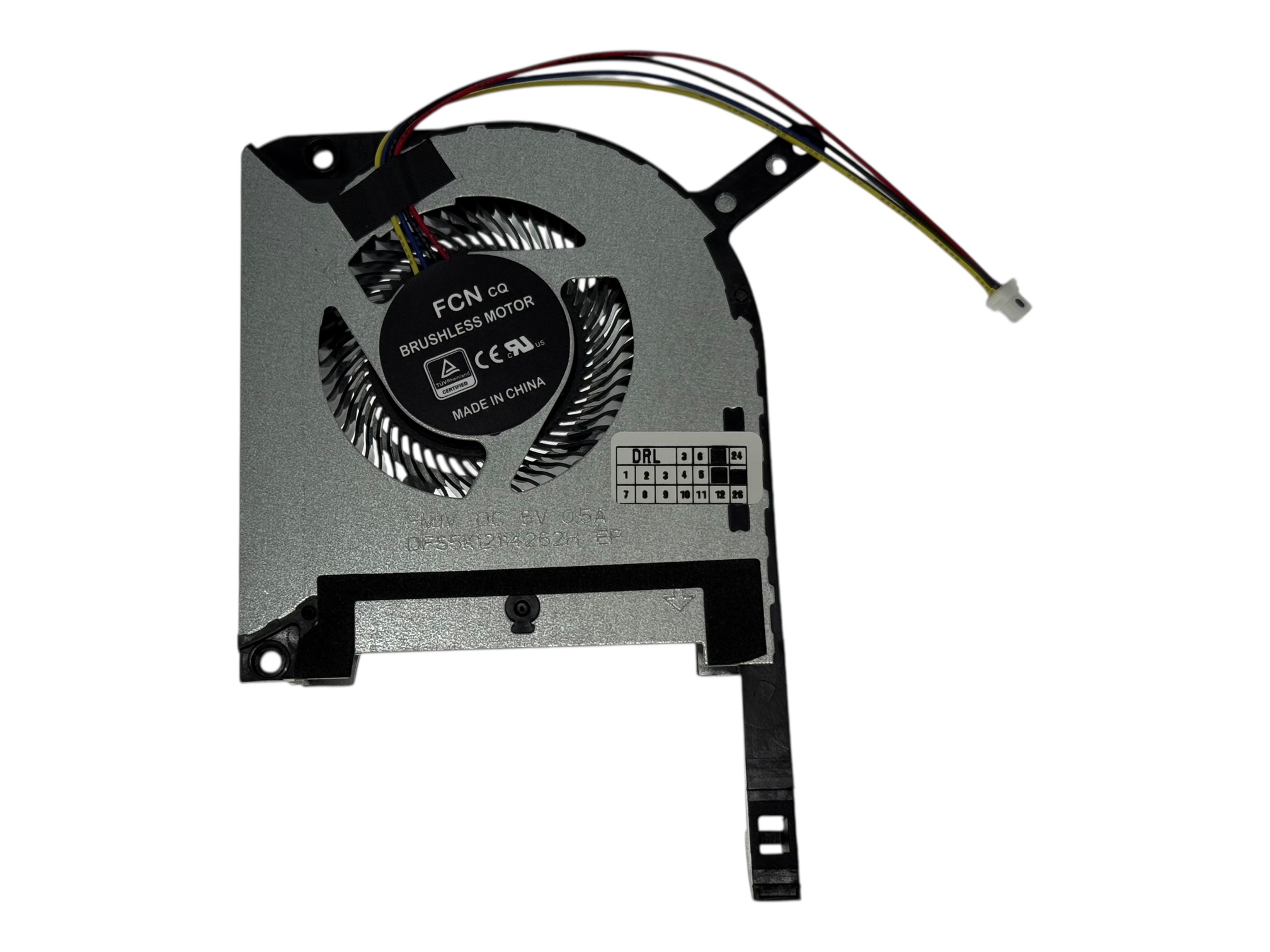 Cooler original GPU Asus DFS5K12114262H DQ5D577K001 1323-01AX0A2 1323-01AY0A2, TUF FX505GU FX505GM, FX505DU, FX505DV, FA506IU, FA506IV, FX506LU, FX705DU, FX705GM, FA706IU pentru GTX1060 [CLONE]